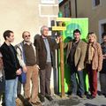 Nouvelle inauguration officielle pour le sentier "garrigue Gourmande-combe de biol " le 30 novembre 2011