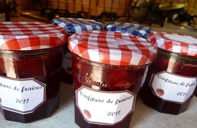 Confiture de fraises