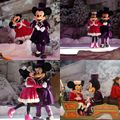 mickey et minie sur glace