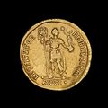 Ancient Roman Gold Solidus Coin of Emperor Valens - 364 AD