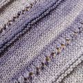 *10 shawls in 2010* : Mum's La-Lavender shawl