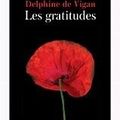 Les gratitudes- Delphine de Vigan