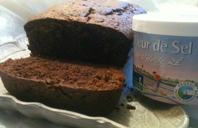 Cake au chocolat et fleur de sel de Pierre Hermé