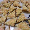 Canapés surimi