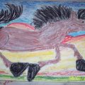 dessin cheval 