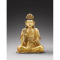 Bodhisattva Avalokitesvara, Guanyin & boddhisattva en bronze. Chine, Dynastie Ming