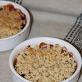 Crumble aux cerises au Thermomix