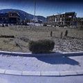 Rond-point à Skopje (Macédoine)