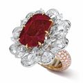 An Important and Spectacular Ruby and Diamond Ring
