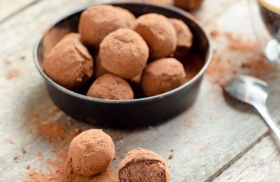 Truffes en chocolat