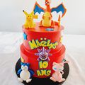 Gâteau Pokemon - Pokemon cake