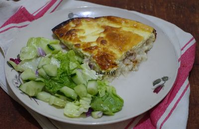 Gratin de chou fleur au thon