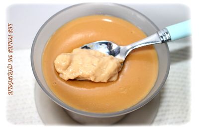 Crème onctueuse au caramel