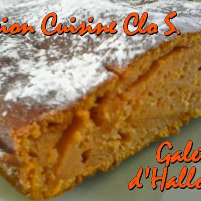 Galette d'Halloween 
