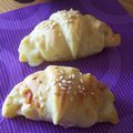 Mini-croissants jambon-fromage