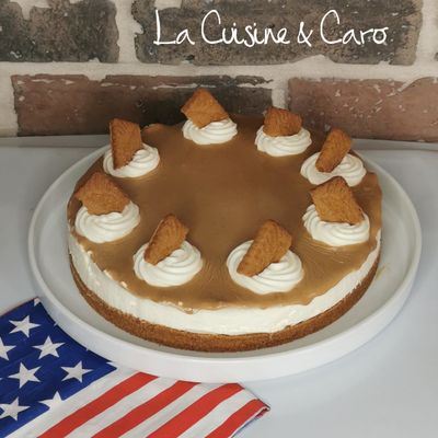 Cheesecake Vanille Spéculoos sans cuisson