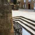 Fontaine à Sarlat en Dordogne