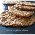 Biscuits aux flocons d'avoine ( "Cookies Ikéa de Sophie)