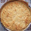 Tarte aux pommes et noix de coco