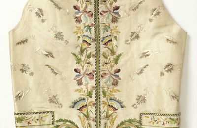 Waistcoat, France, 1785–90