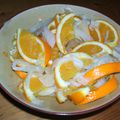 Salade d'orange et de fenouil