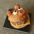 - Mini hamburger cochon -