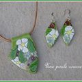 Pendentifs fleuris