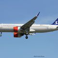 Aéroport: Toulouse-Blagnac(TLS-LFBO): SAS-Scandinavian Airlines: Airbus A320-251N(WL): SE-DOX: F-WWBS: MSN:7489. FIRST A320 NEO.