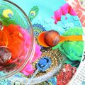 Gulab jamun (coucougnettes de chameau- dessert indien}