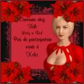 Concours " Lady in red " Chez Féli