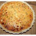 Quiche poulet macédoine de légumes