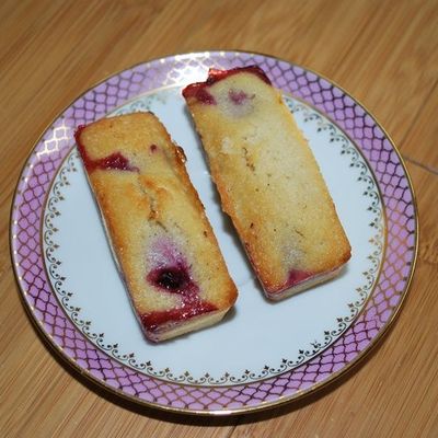 Financiers à la cerise