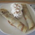 crêpe nutella/pralin