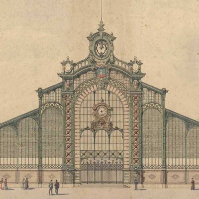 Marché Fréry de Belfort, un petit historique : la structure métallique (3e partie) 