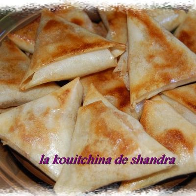 bricks mielleuses à la pomme/cannelle