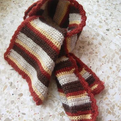 L'hiver, on ne m'arrête plus : L'écharpe au crochet
