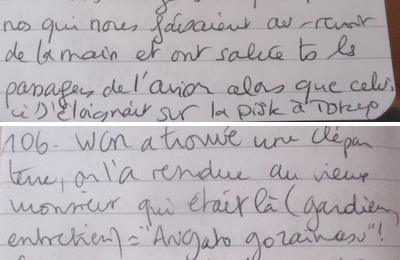 🌸 Extraits de mon carnet de voyage