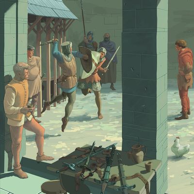 Du médiéval, ancien et nouveau