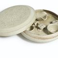 A Qingbai cosmetic box and cover, Northern Song dynasty