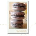 Macarons au chocolat