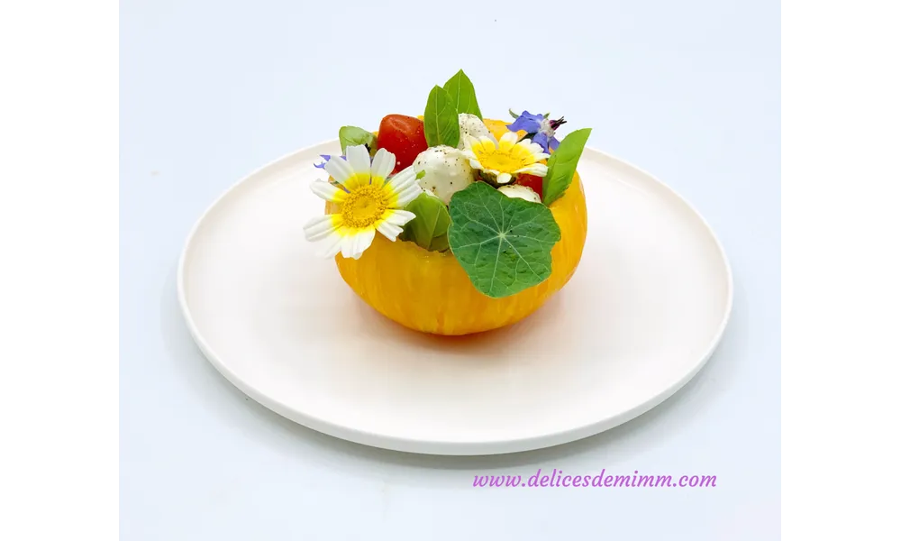 Ma tomate-mozzarella revisitée