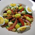 Salade pomme de terre et oeuf