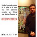 En août, exposition Girerd en vitrines !