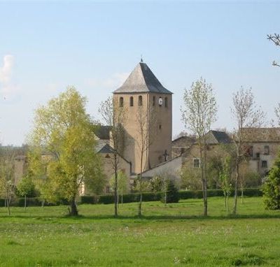 Le clocher de l'église