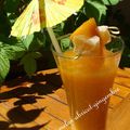 Smoothie melon-abricot-gingembre