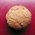 Biscuits aux amandes et flocons d'avoine