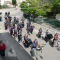 La foule pour un extraordinaire Corso de l'Hérault