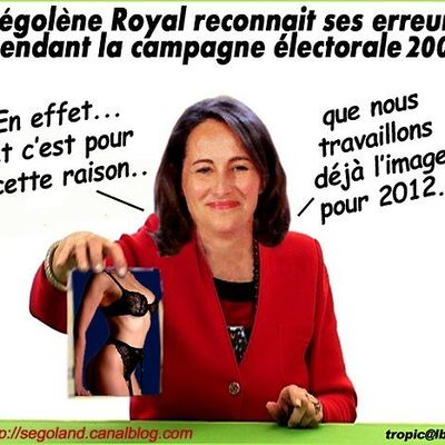 Ségolène Royal : Oui, j'ai commis des erreurs...