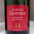 Champagne GEOFFROY Empreinte 2012
