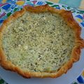 tarte à la courgette